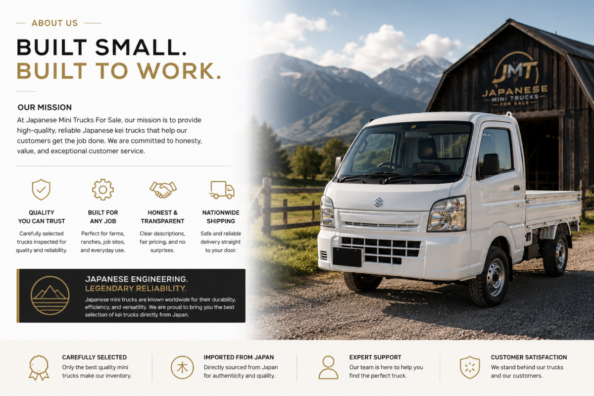 Kei mini trucks